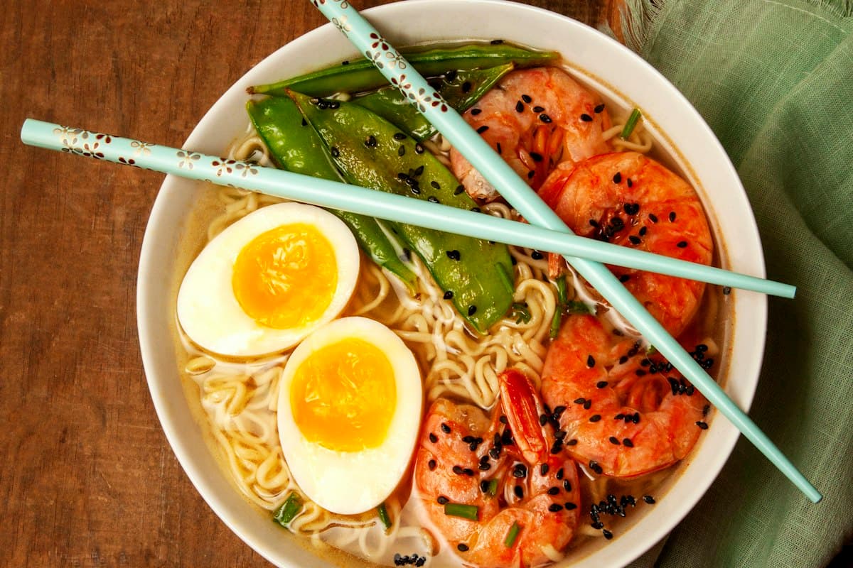 Asian noodles stir-fry